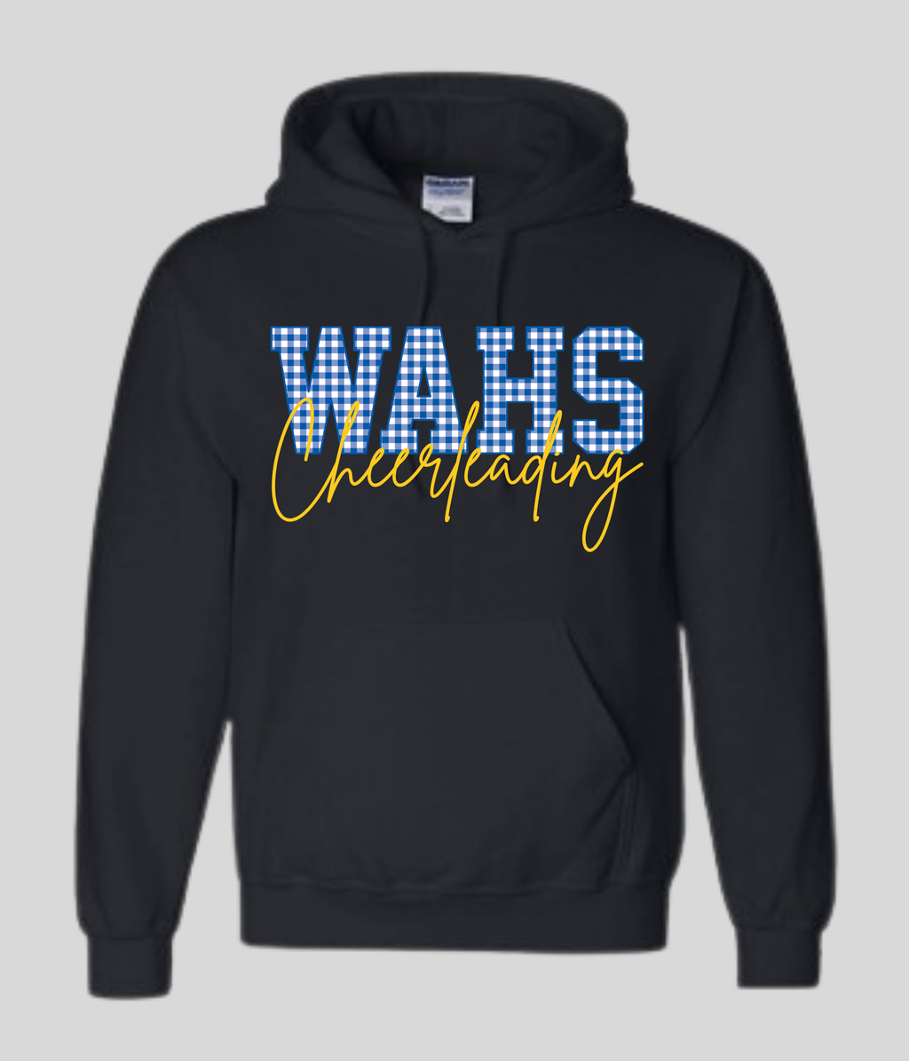 Cheer Sponsorship Hoodie - Gingham