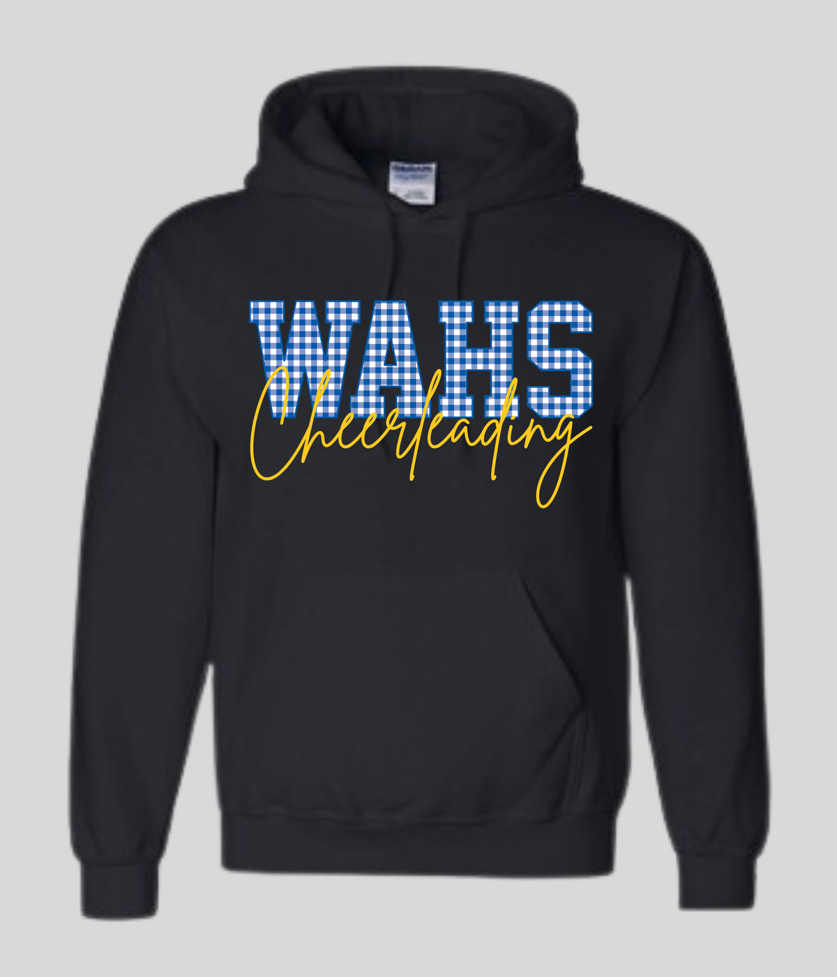 Cheer Sponsorship Hoodie - Gingham