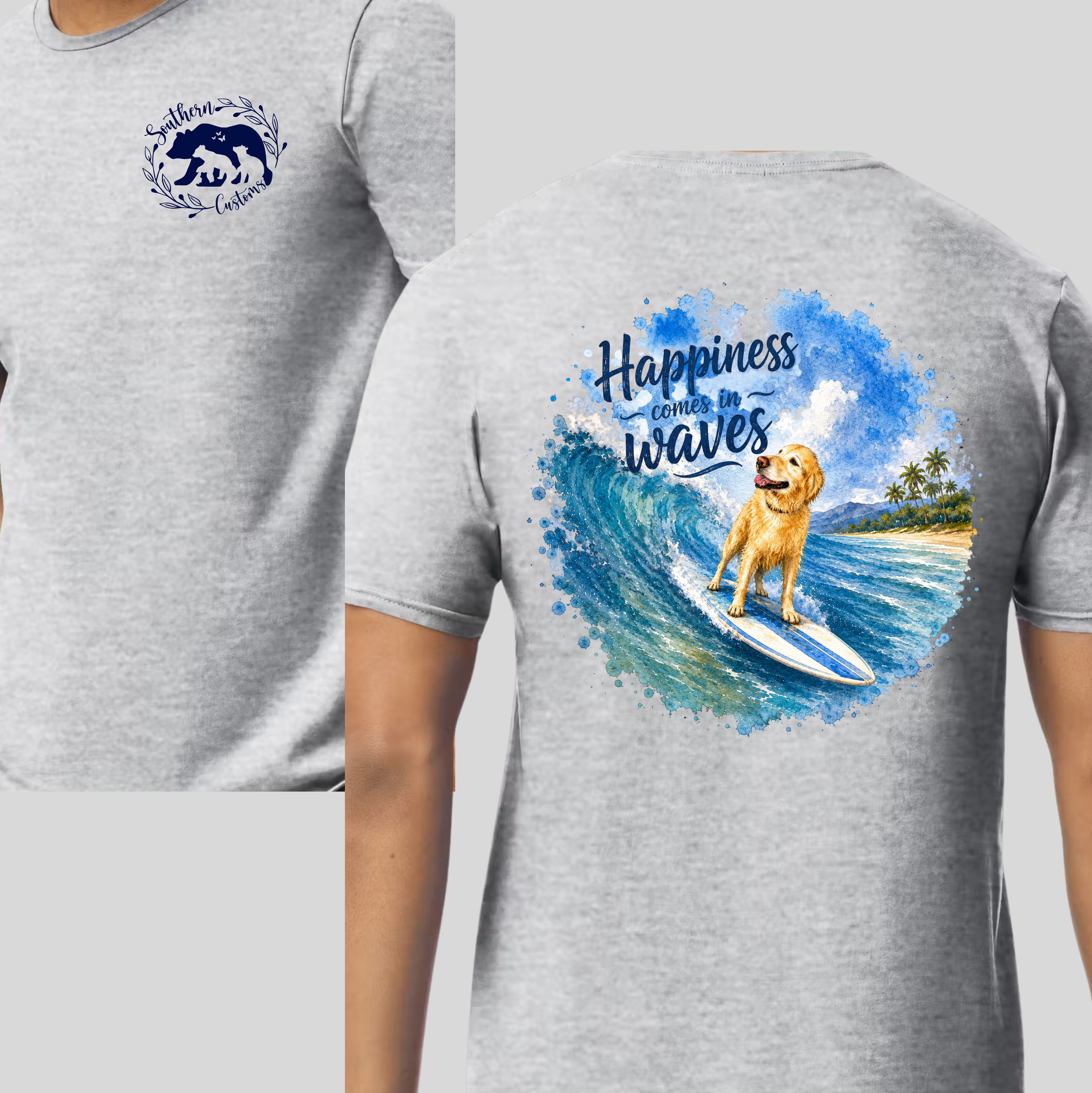 Happiness Comes in Waves