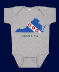 BASEBALL - Crozet VA Flag - TODDLER & BABY