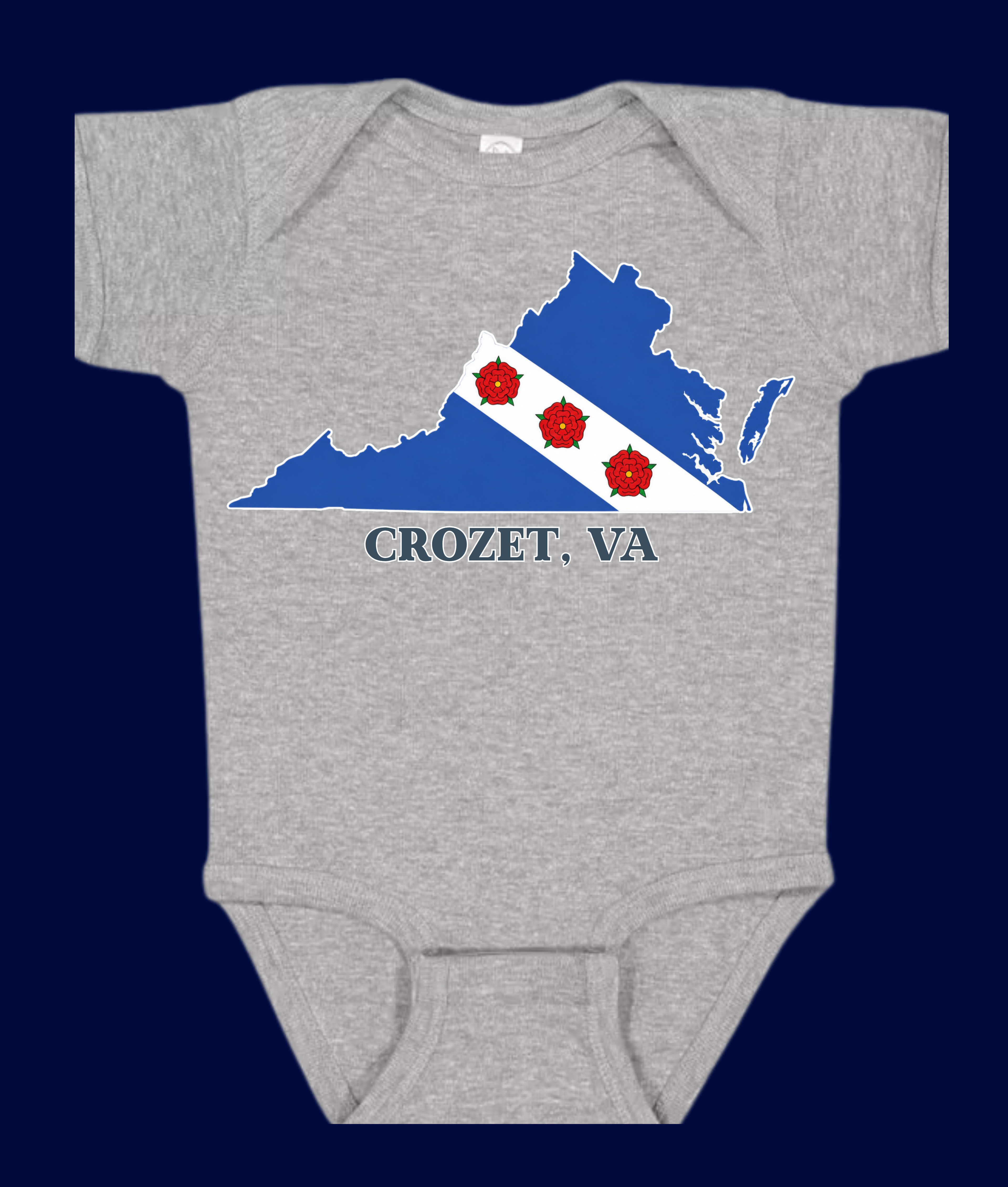 CROZET VA Flag - TODDLER & BABY