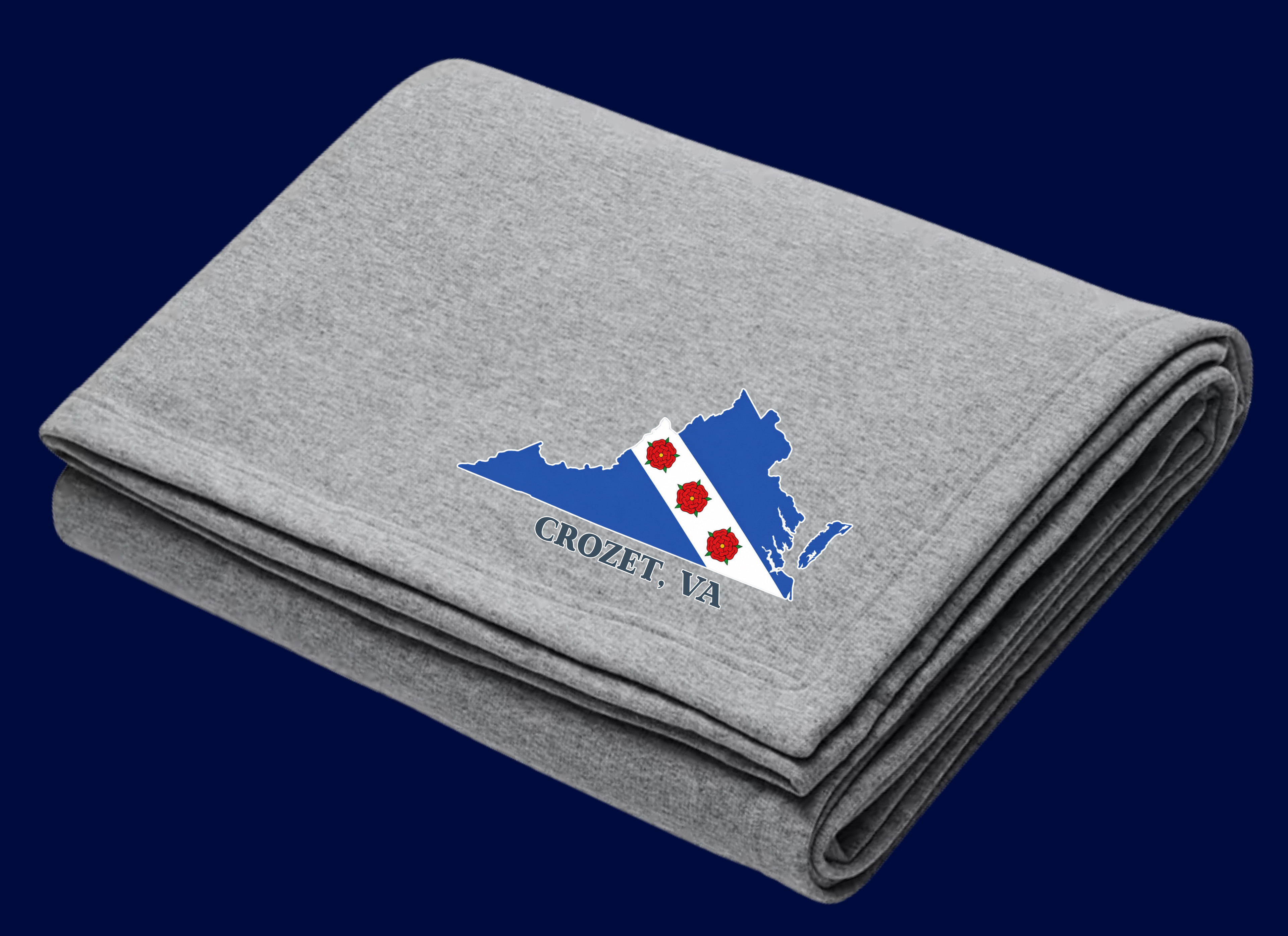 CROZET VA Flag - BLANKET