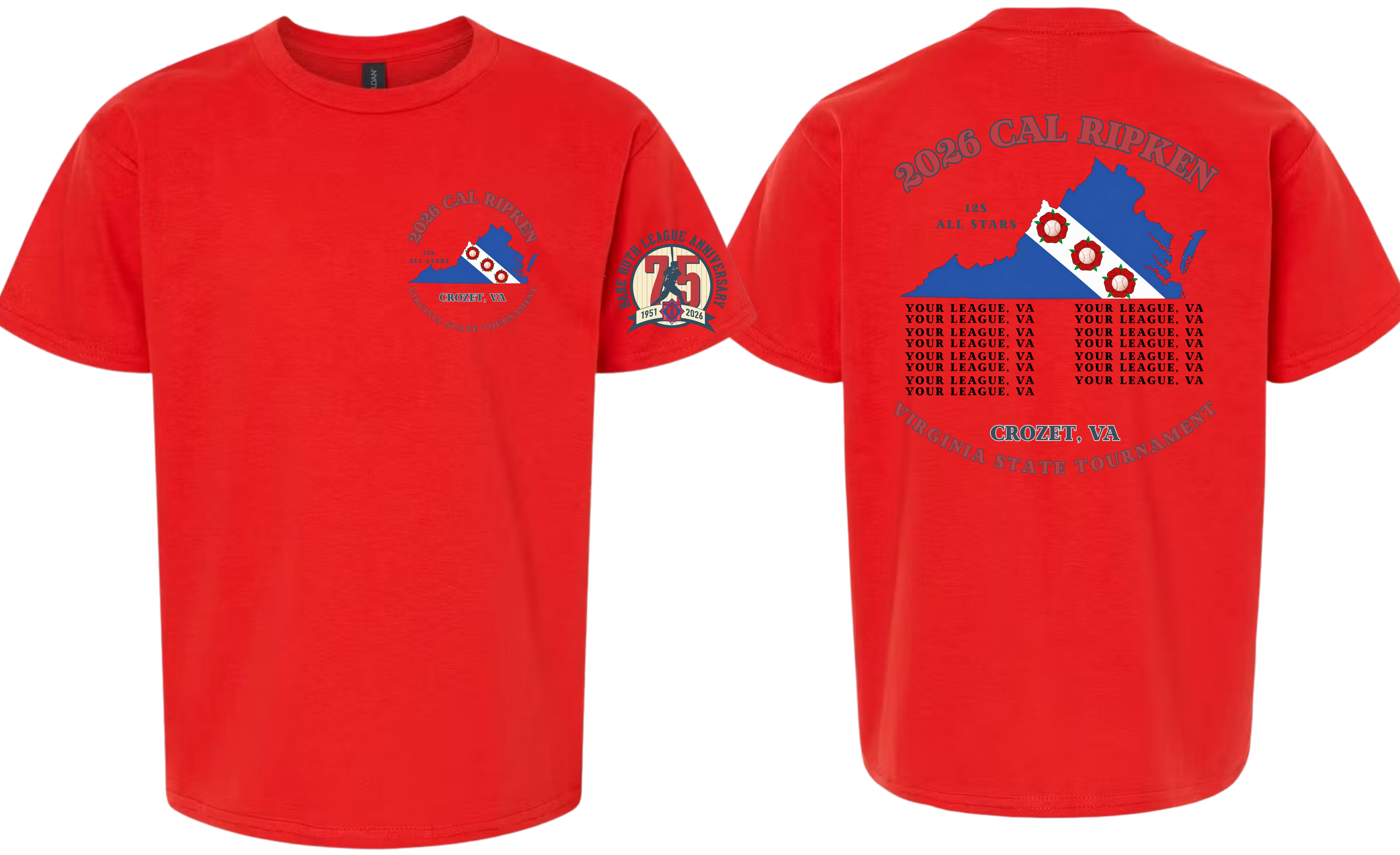 12s State Tournament T-Shirt - YOUTH